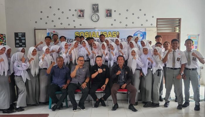 SMAN 1 Wampu Gelar Pelatihan Jurnalistik, Kasek : Salah Manyampaikan Informasi dapat Dipidana