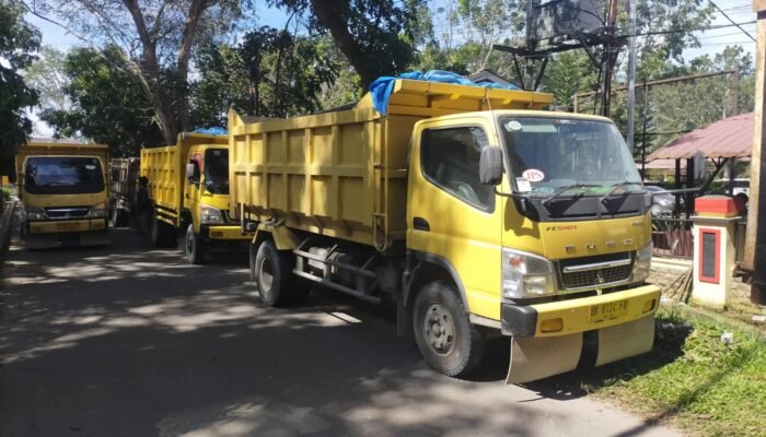 Kerap Dipungli dan Diintimidasi, Puluhan Sopir Truk di Langkat Gruduk Polres Langkat