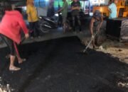 Pengerjaan Proyek Hotmix Rp199 Juta di Babalan Dinilai Asal Jadi