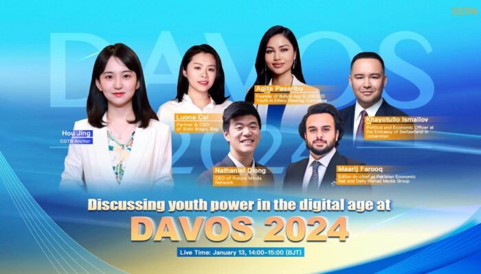 Advokat Teknologi Agita Pasaribu Menyoroti Peran Pemuda dalam Ekonomi Digital di Panel CGTN Davos