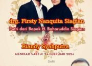 Edison Tamba Ucapkan Selamat Atas Pernikahan Putri dari Bapak Baharuddin Siagian