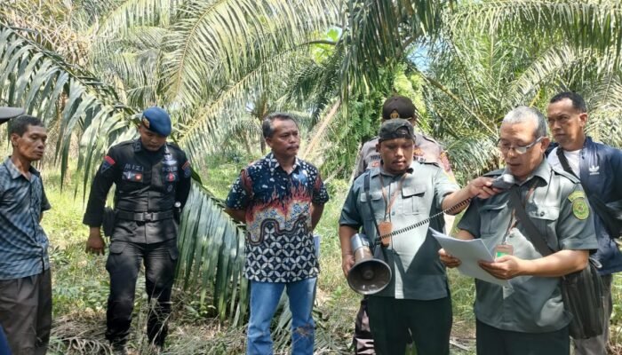 PN Stabat Eksekusi 9 Objek Lahan untuk Proyek Tol di Kecamatan Gebang