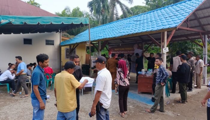 Pleno Rekapitulasi Suara di Kecamatan Wampu, Suara Caleg Berkurang