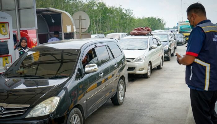 Arus Balik Lebaran, 62.841 Kendaraan Lintasi Tol Binjai – Tanjung Pura