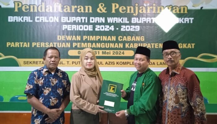 Aini Maimanah Kembalikan Berkas Balon Bupati Langkat ke PPP