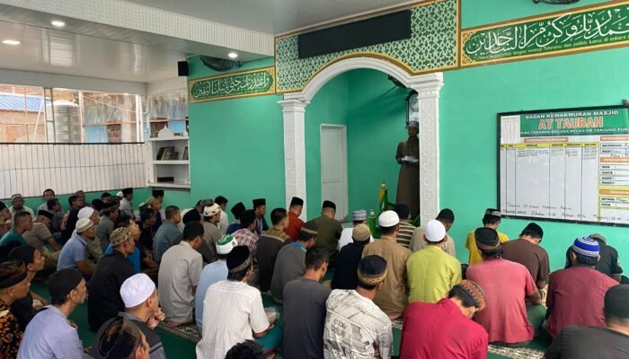 Idul Adha 1445 H, Warga Binaan Rutan Kelas IIB Tanjung Pura Kanwil Kemenkumham Sumut Sembelih Hewan Kurban