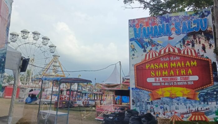 Listrik Pasar Malam Stabat Bermasalah, Perangkat Elektronik Warga Rusak