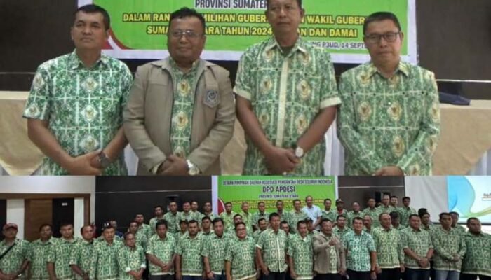 Songsong Pilgub 2024, APDESI Sumut Dukung Pemilu Damai dan Tolak Kampanye Hitam