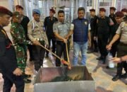 Rutan Kelas IIB Tanjung Pura Razia Blok Hunian WB