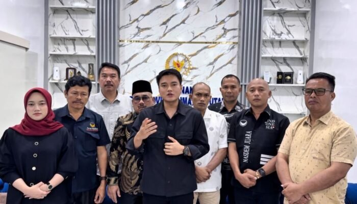 Ricky Anthony : Bukan Partai Penguasa, NasDem Langkat Harus Berani Melawan