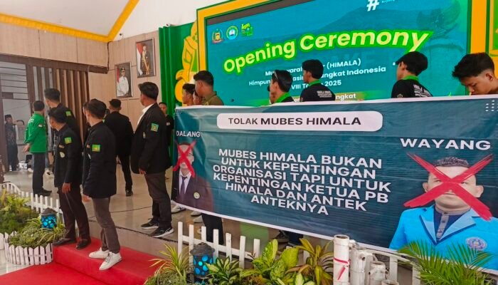 Diduga Ada Kecurangan, Mubes PB HIMALA Indonesia Ricuh
