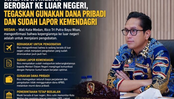 Sudah Lapor Mendagri, Rico Waas Tegaskan Takk Gunakan APBD Berobat Ke Luar Negeri